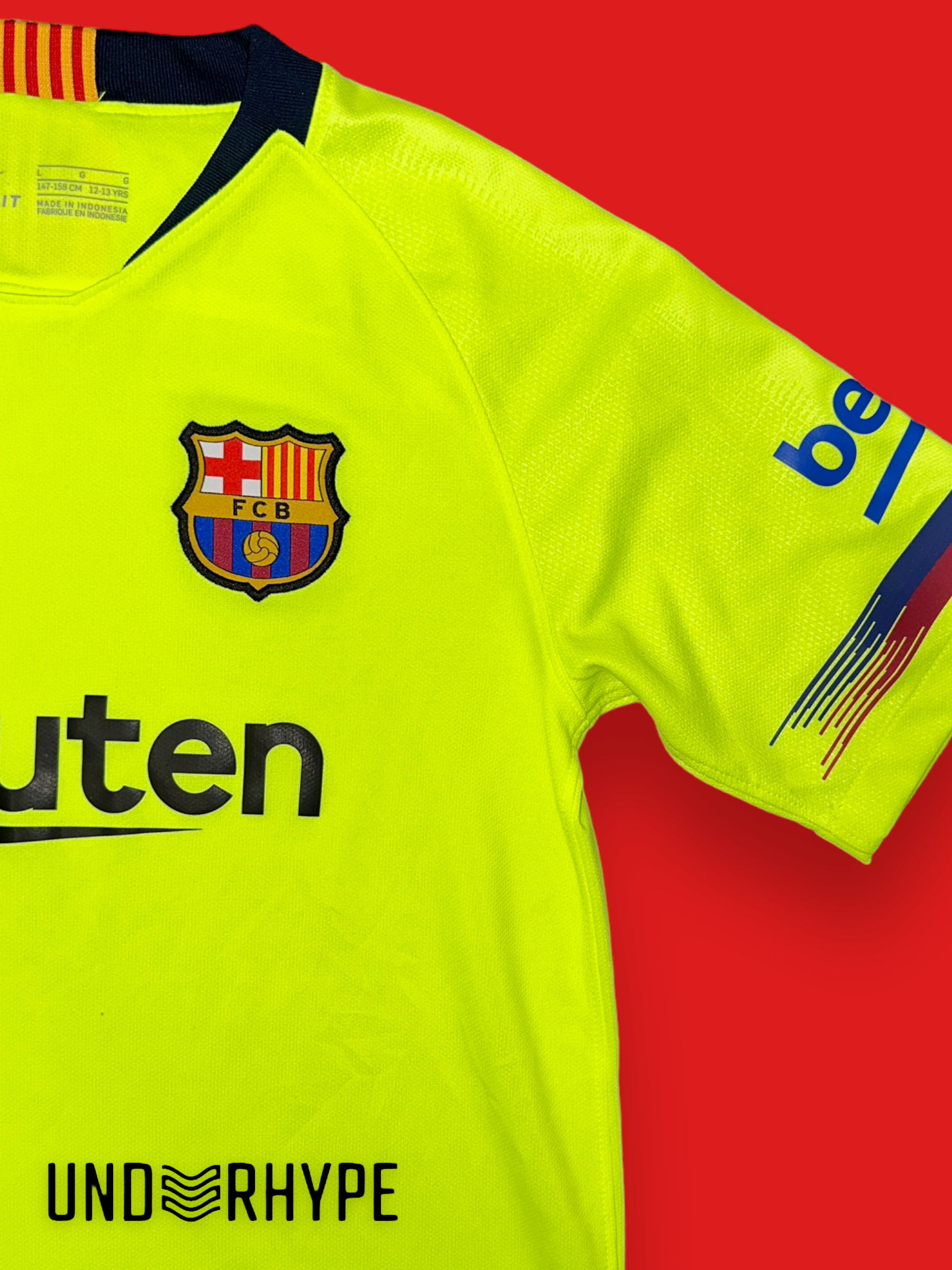 Nike FC Barcelona 18/19 Away Trikot (XS) - UnderHype