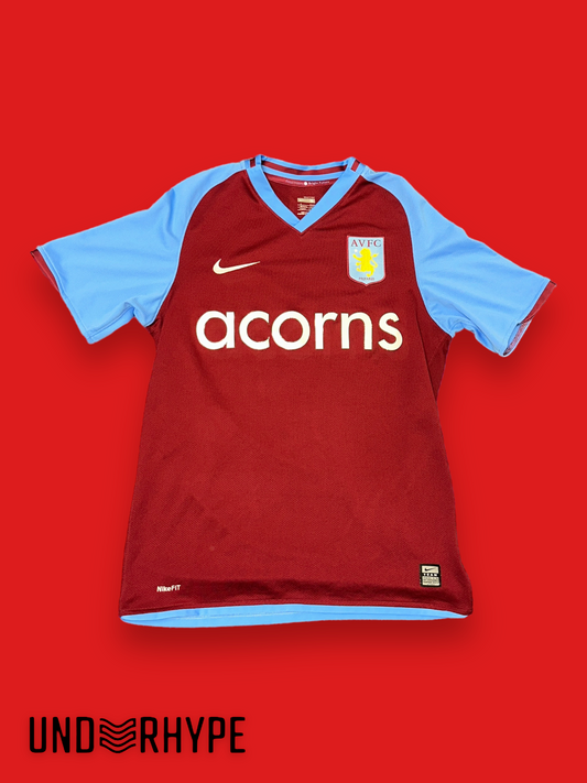 Nike Aston Villa Home 09/10 Marley Trikot (S)