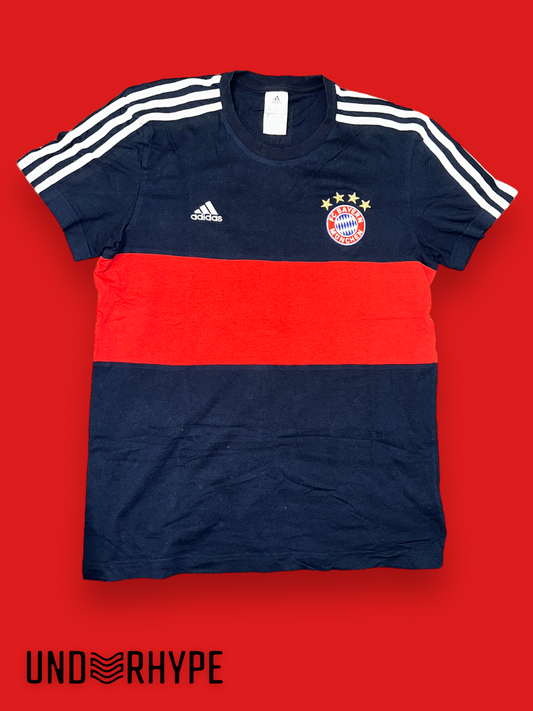 Adidas FC Bayern T-shirt Blau/Rot (M) - UnderHype