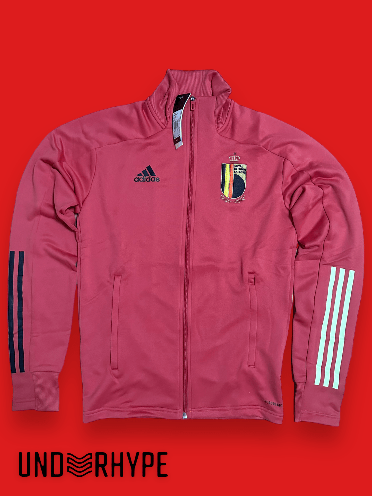 Adidas Belgium KBVB 2020 Tracksuit - UnderHype
